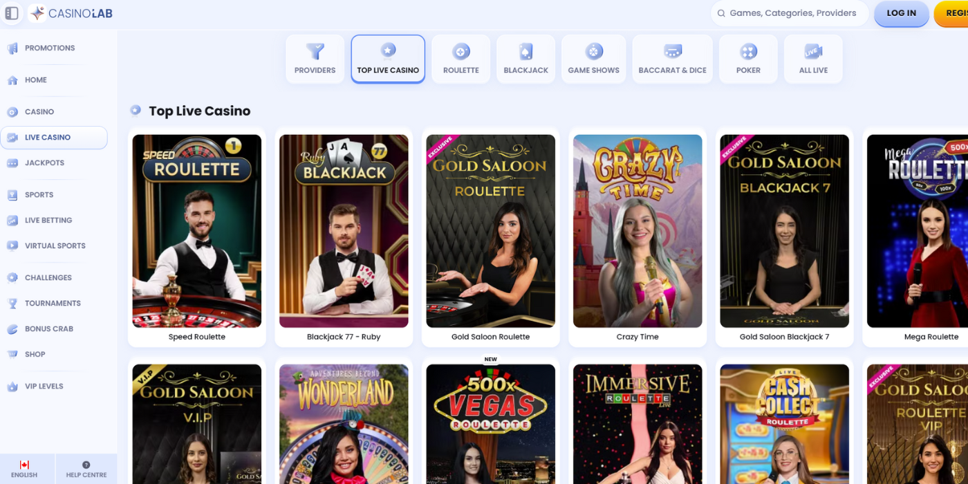 casino lab live not on gamstop